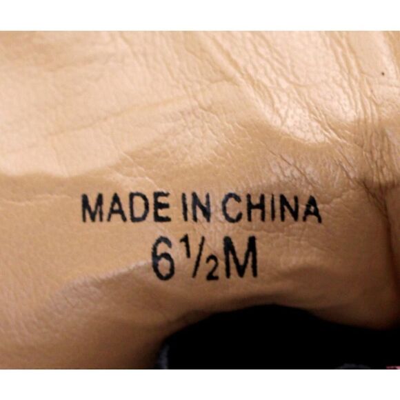 Banana Republic BURGUNDY GENUINE LEATHER OPEN TOE HIGH HEEL SHOES Sz 6.5M - Picture 8 of 11